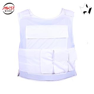Soft White Military Bulletproof Vest