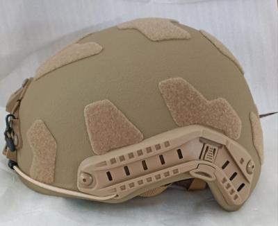 Bulletproof helmet side