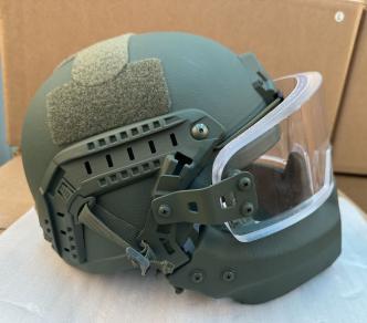 Lato del casco antiproiettile